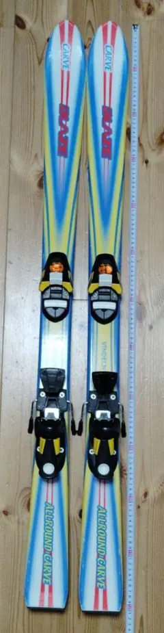 キッズ ジュニア スキー板 120cm サロモンビンディング