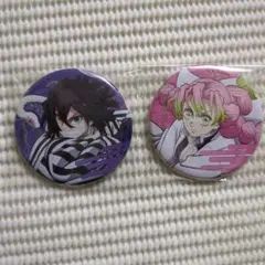 ④ 劇場版 鬼滅の刃 無限城編第一章 ランダム缶バッジ 甘露寺蜜璃 伊黒小芭内