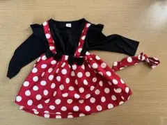 ミニーちゃん風 ワンピース