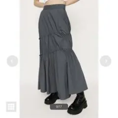 SLY DRAWSTRING ASYMMETRY スカート M