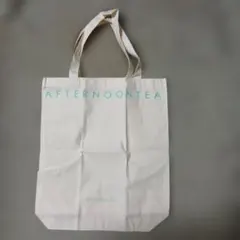 新品‼️AFTERNOON TEA トートバッグ ホワイトキャンバス