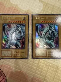 遊戯王 青眼の白龍 真紅眼の黒龍 初期 - メルカリ