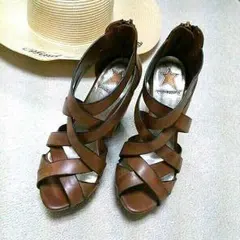 お値下げ☆ローズバッド ウェッジソールサンダル