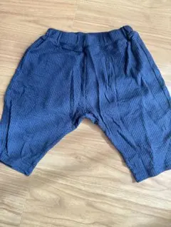 Moujonjon 110サイズ ネイビー ハーフパンツ　ステテコ