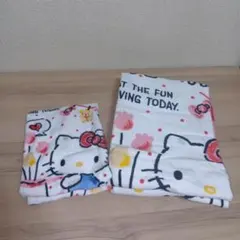 ハローキティ　サンリオ　 バスタオル　フェイスタオル　しまむら