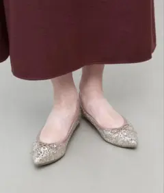 Launa lea＊ラウンドトゥバレエシューズ(B4601A)＊24.5cm