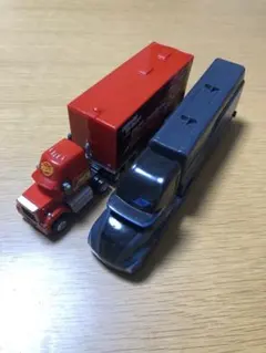 ディズニーピクサートミカコレクション　マック　ゲイル　2個トレーラーセット