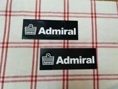 Admiralステッカー2枚