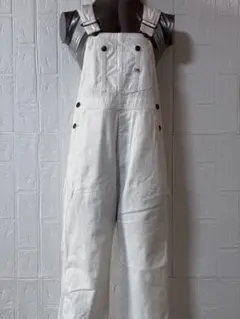 大人気リー　Lee ホワイトオーバーオール