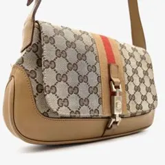 美品　GUCCI　ハンドバック　アクセサリーポーチ　シェリーライン　ジャッキー