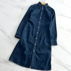 ポロラルフローレン　ワンピース　デニム　シャツワンピース　長袖