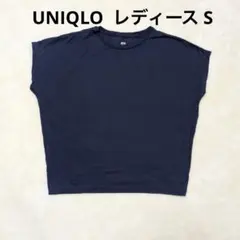 UNIQLO ネイビー ノースリーブ Tシャツ S
