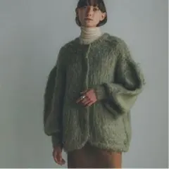 CLANE モヘアカーディガン