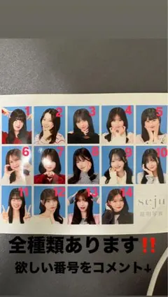 seju 証明写真 全14種(値下げ全然受け付け!）のサムネイル