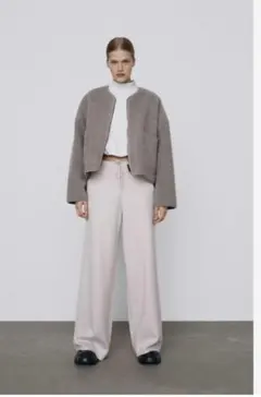 裏ボア フリースジャケット