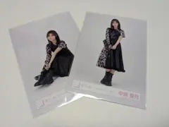 中嶋優月 【匿名配送】 13th Single BACKS 黒衣装 ヒキ 櫻坂 - メルカリ