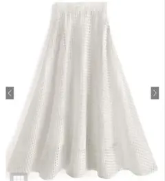 GRL チェック柄シアーフレアスカート[kz271]