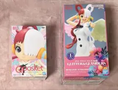 ワンピース　ウタ　GLITTER&GLAMOURSとQ posket　フィギュア