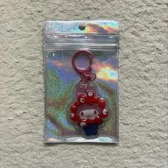ミャクミャク マイメロ サンリオ ぷっくり 立体キーホルダー