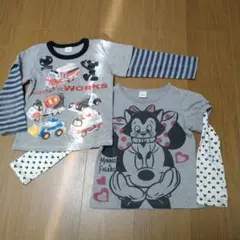 ディズニー ミッキー ミニー Tシャツ 110cm