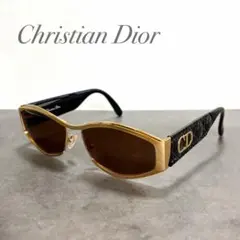 希少 ヴィンテージ GUCCI オーバル サングラス Y2K ゴールド べっ甲