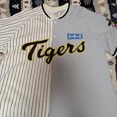 マーキーズ阪神半袖ベースボールシャツ2（170）サイズ中野拓夢51丸型ポーチ付きのサムネイル