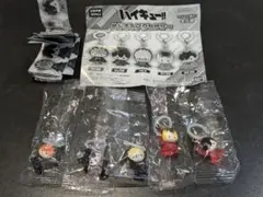 ハイキュー！！　めじるしアクセサリー　コンプリートセット　烏野高校　音駒高校