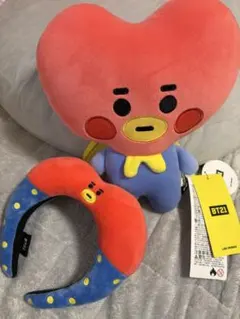 BTS BT21 TATA ぬいぐるみ ヘアバンド セット