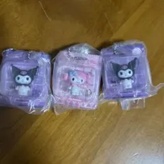 マイメロ&クロミ サンリオパッケージ ガチャ 3点セット
