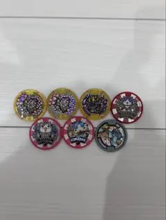 【激レア・QR未使用あり】妖怪メダル7枚セット