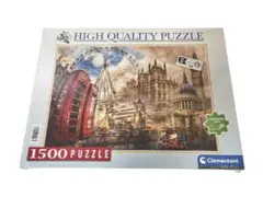 【新品未開封】Clementoni ロンドン風景 1500ピースジグソーパズル
