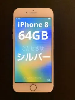 Apple iPhone 8 シルバー 本体