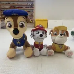 パウ・パトロール ぬいぐるみ 3体セット