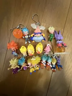 ドラゴンボール　ガチャガチャ　キーホルダー　ストラップ　めじるしアクセサリー