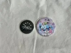 StrayKids スキズ ドームツアー アプグレ 缶バッジ