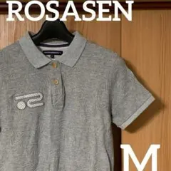 ROSASEN ロサーセン　ゴルフ　ポロシャツ　レディース　グレー　Mのサムネイル