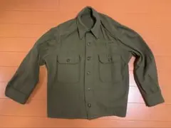【美品】US ARMY ウール 長袖シャツ 50〜70年代 OG-108 M