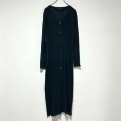 n0817【ジャーナルスタンダード】ロングカーディガン 日本製 ストレッチのサムネイル