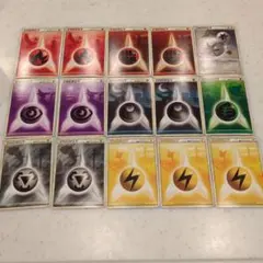 ➀ヨ ポケモンカード LEGEND 基本エネルギー 全8種 よみがえる伝説