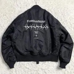 ☆【美品】GU× UNDERCOVER MA-1ジャケット Lサイズ ブラック☆ 美品】GU×UNDERCOVER ジーユー アンダーカバー MA-1 XL 黒