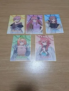 五等分の花嫁 カード　まとめ売り　色紙セット 2026年最新】五等分の花嫁 色紙の人気アイテム - メルカリ
