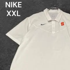 【入手困難】NIKE ポロシャツ XXL DRI-FIT シラキュース ACC白のサムネイル