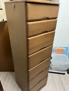 木製 6段チェスト