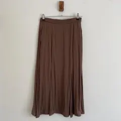 春夏　GLOBAL WORK ブラウン ロングスカート M