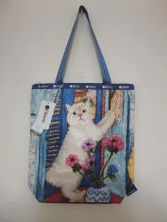 LeSportsac レスポートサック　猫柄2way バッグ レスポートサックの猫プリントシリーズ「キャットカフェ」登場、全28型
