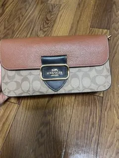 COACH ショルダーバッグ ブラウン/ベージュ