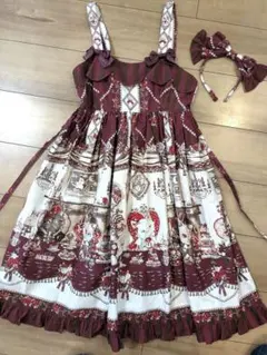 ALICE and the PIRATESのジャンパースカートセットです。