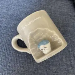 ちいかわ　ハチワレ　YOROKOBIGANAI 立体デザインマグカップ