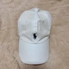 Polo ralph lauren cap ivory white