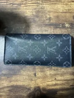 Louis Vuitton ブラック 長財布 ジャンク品